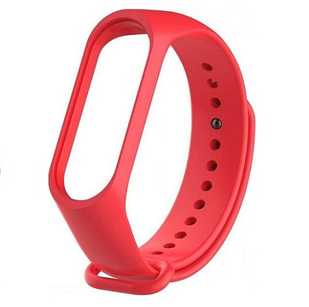 Ремешок для Mi Band 5 Красный