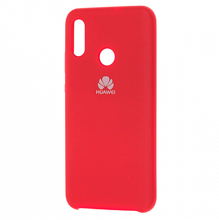 Накладка Silicone Case для Huawei Y6 2019 (Красный)