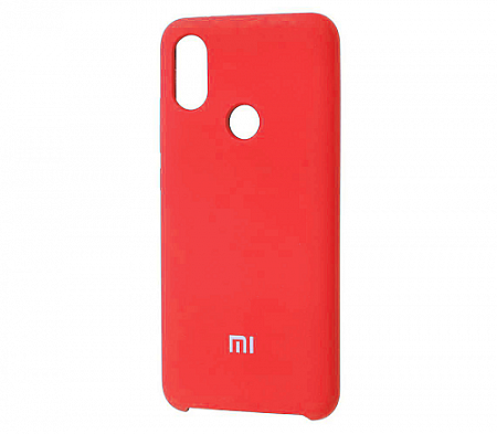 Накладка Silicone Case для Redmi Note 6 Pro (Красный)