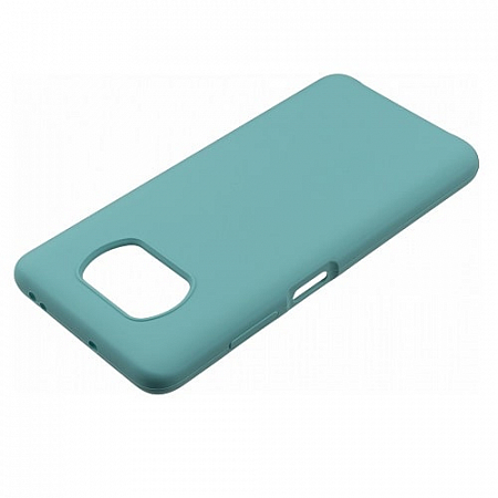 Накладка Silicone Case для Poco X3/X3 Pro (Бирюзовый)