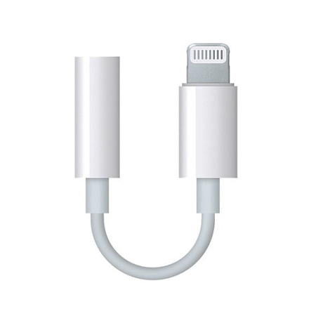 Адаптер Apple Lightning/выход 3,5 мм для наушников Оригинал Без коробки