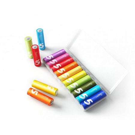 Набор батареек Xiaomi Rainbow 5 AA 10шт