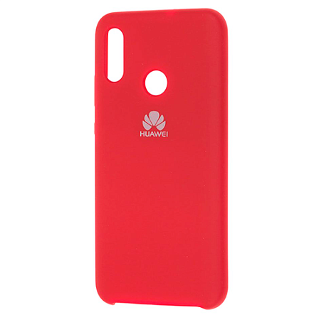 Накладка Silicone Case для Huawei P Smart 2019 (Красный)
