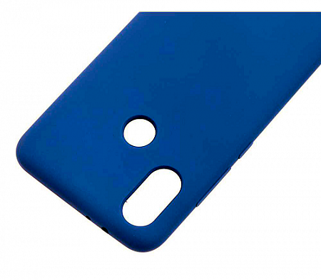 Накладка Silicone Case для Redmi 6 (Синий)