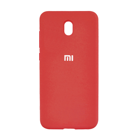 Накладка Silicone Case для Redmi 8A (Красный)