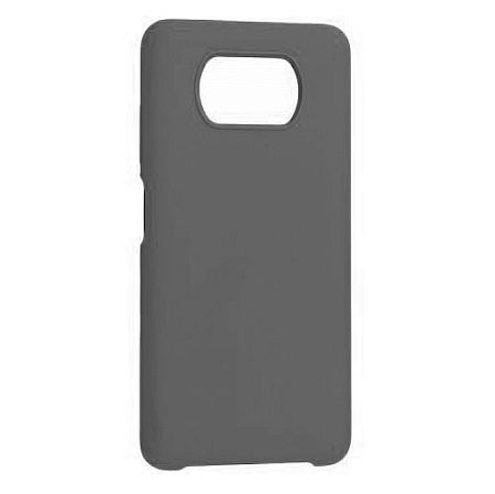 Накладка Silicone Case для Poco X3/X3 Pro (Черный)