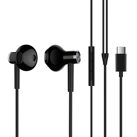 Наушники Xiaomi Dual-Unit Half-Ear Type-C Black