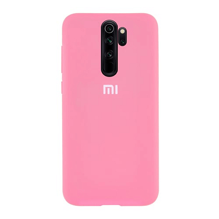 Накладка Silicone Case для Redmi Note 8 Pro Розовый