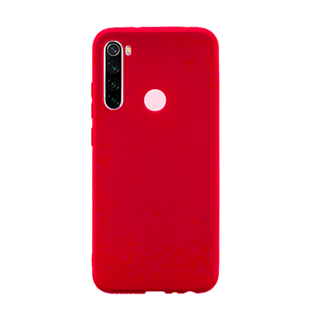 Накладка Silicone Case для Redmi Note 8T (Красный)