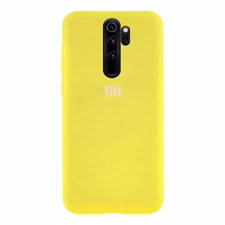 Накладка Silicone Case для Redmi Note 8 Pro Желтый