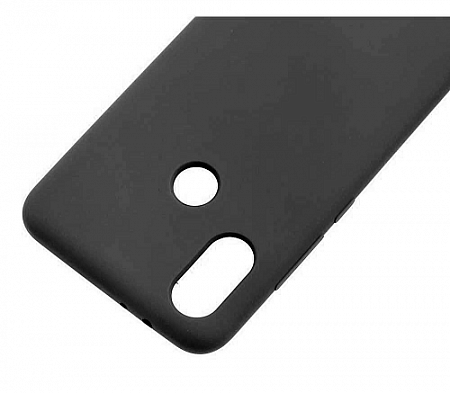 Накладка Silicone Case для Redmi 6 Pro/A2 Lite(Черный)