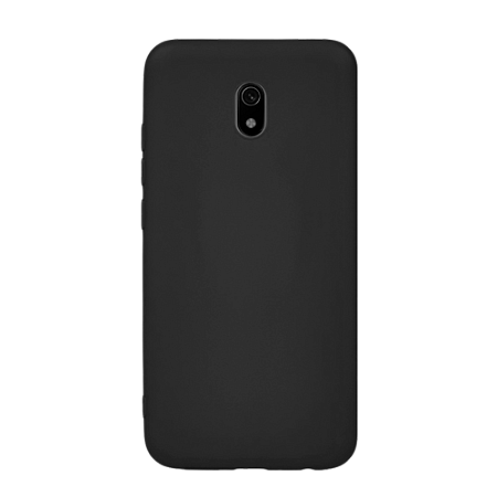 Накладка Silicone Case для Redmi 8A (Черный)