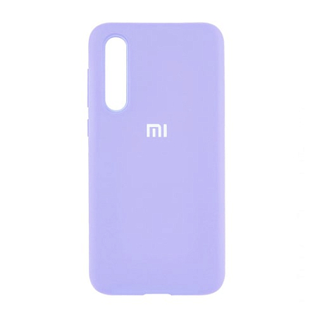Накладка Silicone Case для Mi A3 Фиалковый