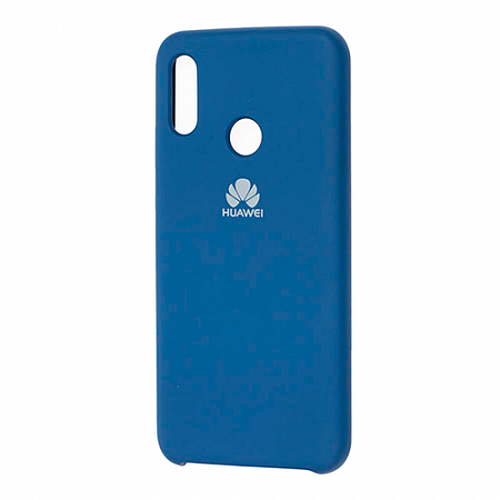 Накладка Silicone Case для Huawei Y6 2019 (Синий)