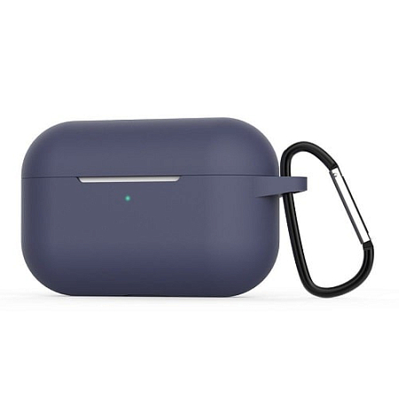 Силиконовый чехол для AirPods Pro (Темно-синий)
