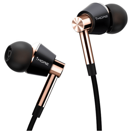Наушники 1More Triple Driver In-Ear Black/Gold (1MEJE0002)
