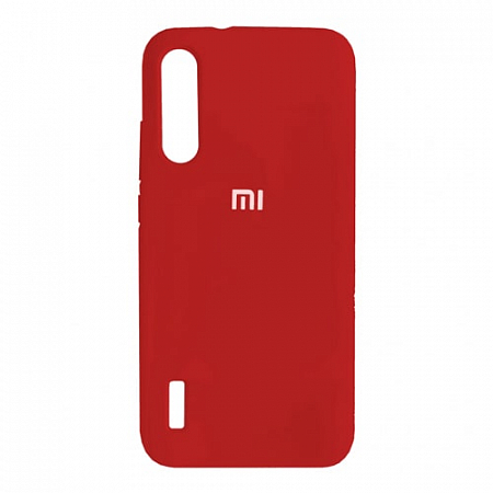 Накладка Silicone Case для Mi A3 Красный