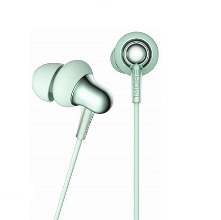 Стерео-наушники 1More Stylish Dual-Dynamic In-Ear Headphones (E1025) Green