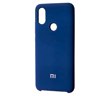 Накладка Silicone Case для Redmi 6 (Синий)