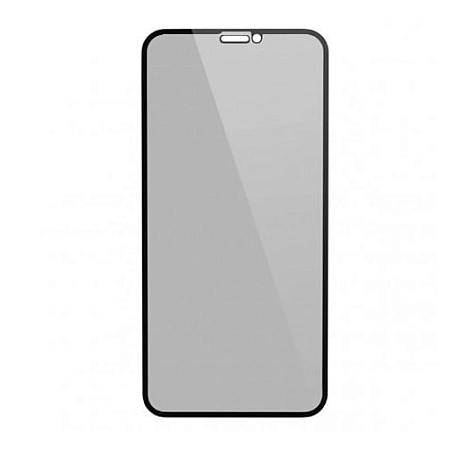 Защитное стекло 3D Антишпион Iphone 12 Pro Max Black